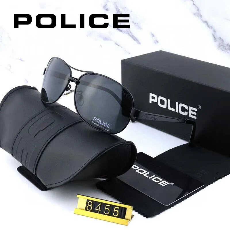 1:1 Luxury Polarized Sunglasses Men's Pilot Sunglasses Police UV400 Top Brand Designer AAA Driving Glasses очки 2021 New S8455G
1:1 Luxury Polarized Sunglasses Men's Pilot Sunglasses Police UV400 Top Brand Designer AAA Driving Glasses очки 2021 New S8455G