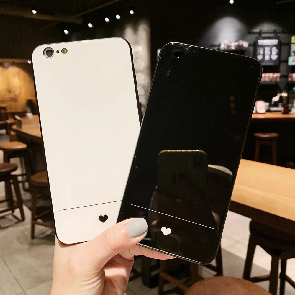 Love Heart Tempered glass Case For iPhone 6 6S 7 8 10 Plus 7Plus11 Pro X XR XS Max SE 2020 Phone Cases Back Cover Couples girl
Love Heart Tempered glass Case For iPhone 6 6S 7 8 10 Plus 7Plus11 Pro X XR XS Max SE 2020 Phone Cases Back Cover Couples girl