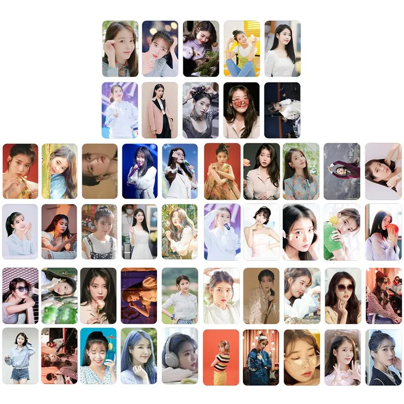 10Pcs/Set KPOP IU Photocards New Album Series 5 Double Side Self Made Paper Lomo Card Poster Post Card For Fans Collection Gift
10Pcs/Set KPOP IU Photocards New Album Series 5 Double Side Self Made Paper Lomo Card Poster Post Card For Fans Collection Gift