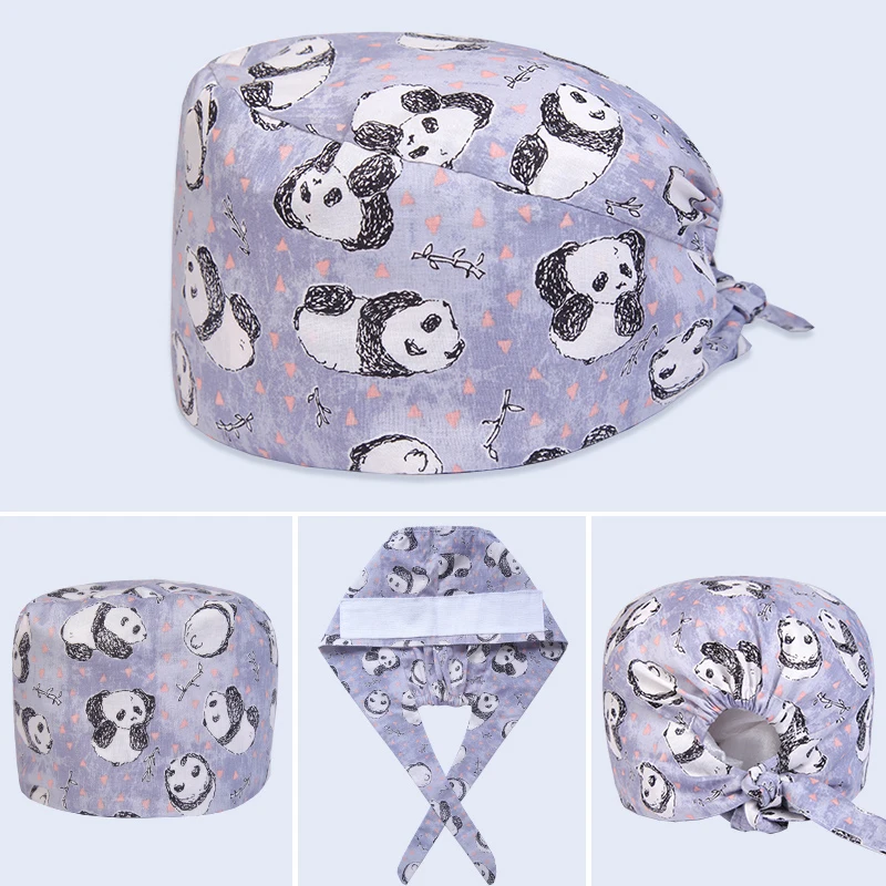 Purple Panda Unisex Scrub Cap Nurse Work Hat Navy Ground Skull Caps 100% Cotton Tieback Sweataband Chef Beautician Head Wear M99
Purple Panda Unisex Scrub Cap Nurse Work Hat Navy Ground Skull Caps 100% Cotton Tieback Sweataband Chef Beautician Head Wear M99