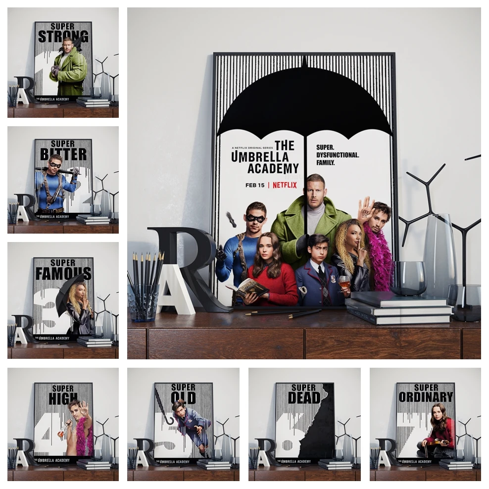 Classic Movie The Umbrella Academy Series Bedroom Wall Decor living room Home Decor Quality Canvas Painting Art Decor Poster
Classic Movie The Umbrella Academy Series Bedroom Wall Decor living room Home Decor Quality Canvas Painting Art Decor Poster