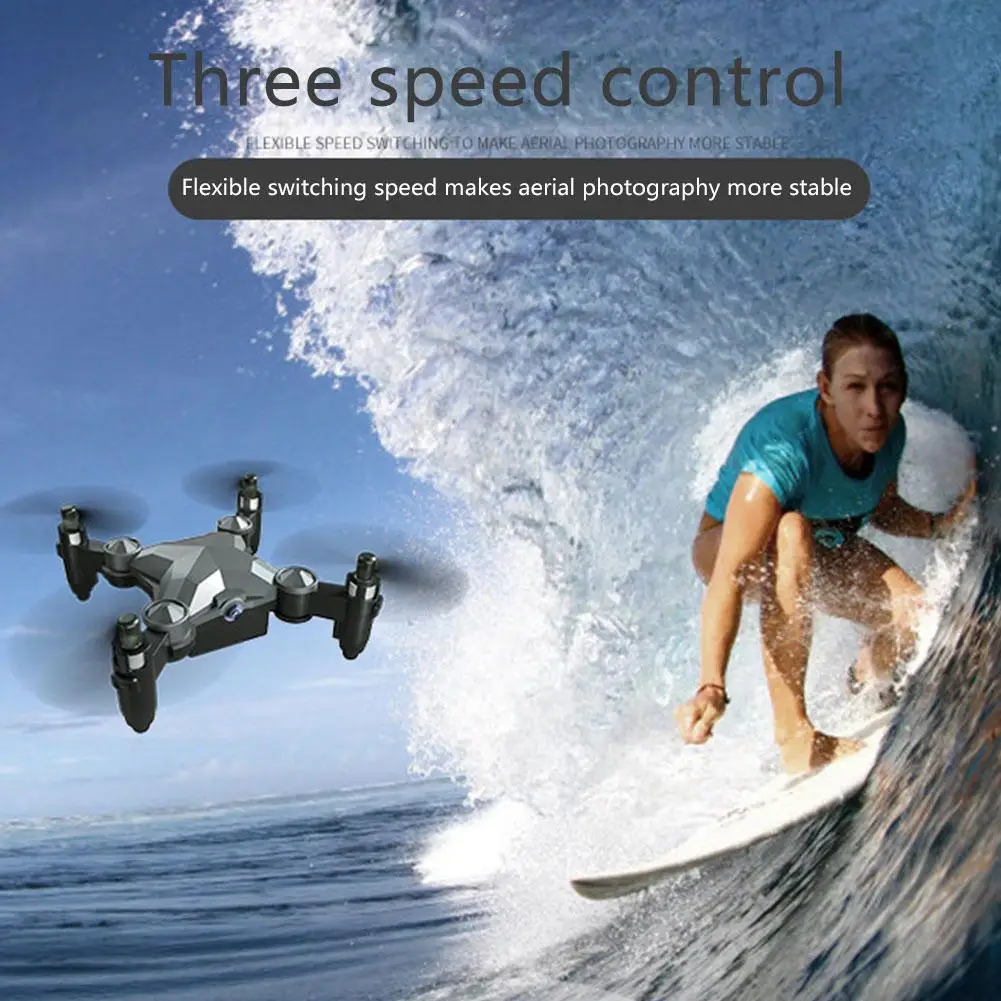 Luggage Mini Folding Drone Aerial Photography Remote Control Aircraft Quadrocopter Gesture Photograph Children's Toy
Luggage Mini Folding Drone Aerial Photography Remote Control Aircraft Quadrocopter Gesture Photograph Children's Toy