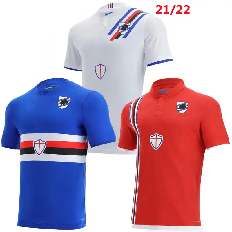 Camisetas de fútbol de Sampdoria, camisas rojas y azules de fútbol, playeras blancas de QUAGLIARELLA 2021 2022 le maglie Jankto
Camisetas de fútbol de Sampdoria, camisas rojas y azules de fútbol, playeras blancas de QUAGLIARELLA 2021 2022 le maglie Jankto