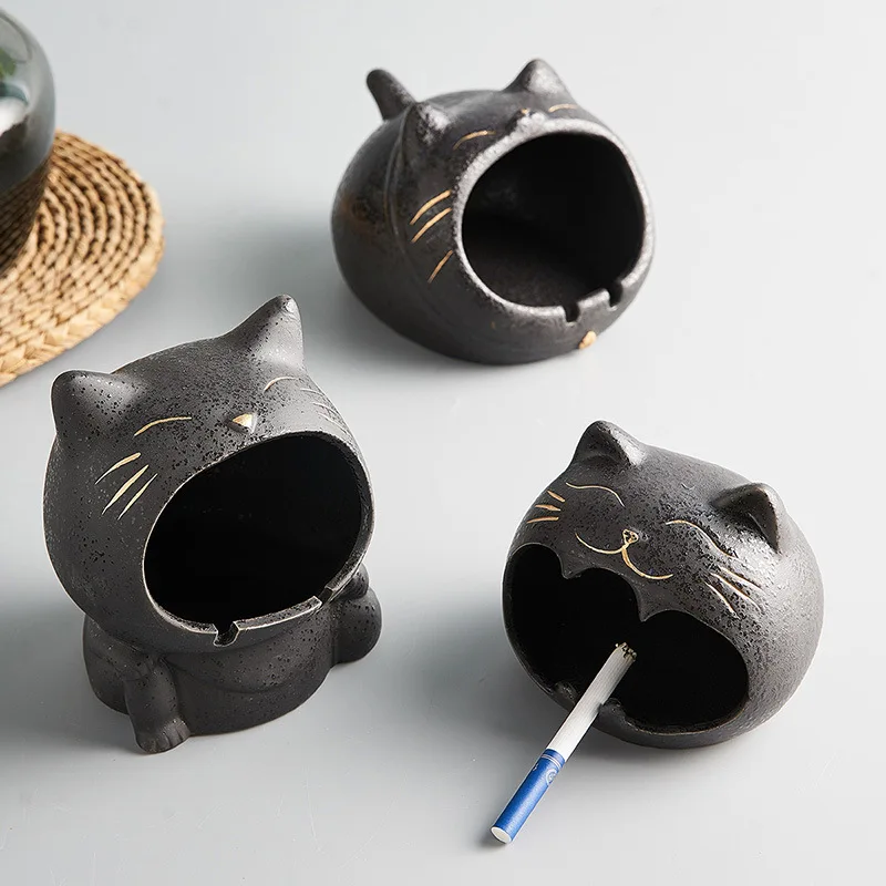 Fashion ceramic animal ashtray creative furnishings Nordic office tea table anti-flying ash ashtray furnishings
Fashion ceramic animal ashtray creative furnishings Nordic office tea table anti-flying ash ashtray furnishings