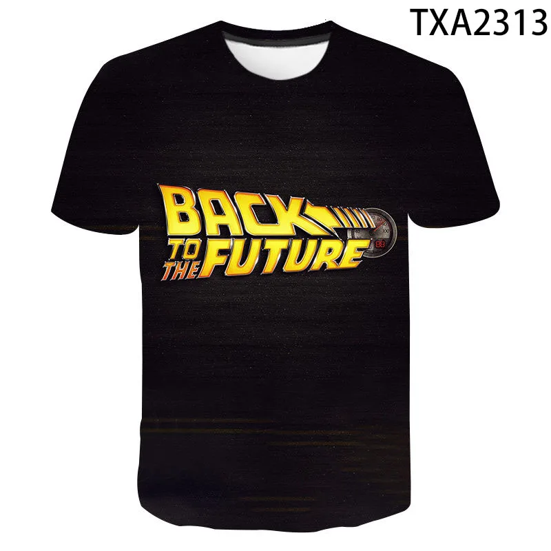 Summer T-shirt Men Women Children Back To The Future T Shirt Marty & His Fusion Powered Future Car 3D Printed Tops Cool Tees
Summer T-shirt Men Women Children Back To The Future T Shirt Marty & His Fusion Powered Future Car 3D Printed Tops Cool Tees