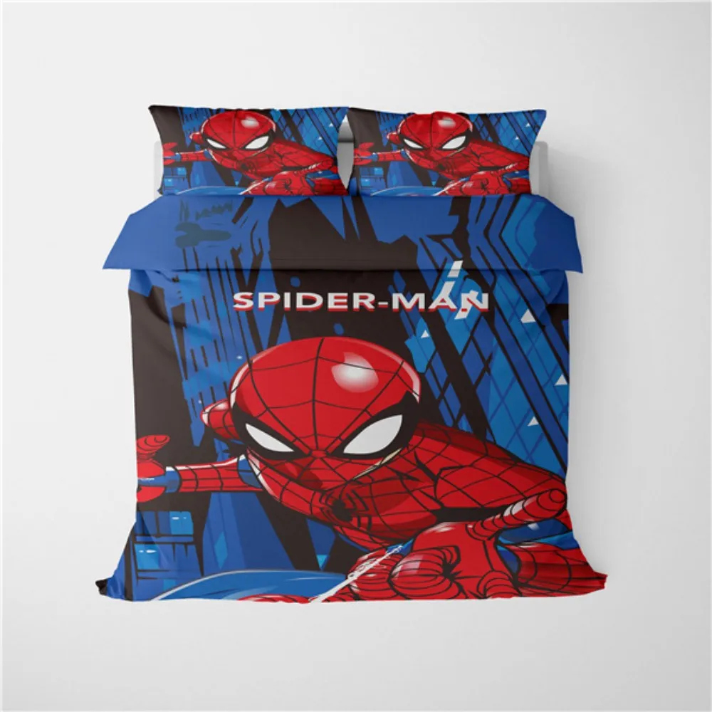 Disney Spiderman 3D Bedding Set Children Kids Baby Boys Duvet Cover Set Home Textiles Decor for Birthday Gifts
Disney Spiderman 3D Bedding Set Children Kids Baby Boys Duvet Cover Set Home Textiles Decor for Birthday Gifts