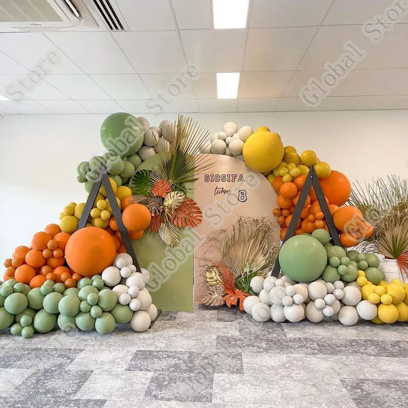 252Pcs Latex Balloons Garland Arch Kit Avocado Double Orange Wedding Birthday Decorations Baby Shower Home Decors Globos
252Pcs Latex Balloons Garland Arch Kit Avocado Double Orange Wedding Birthday Decorations Baby Shower Home Decors Globos