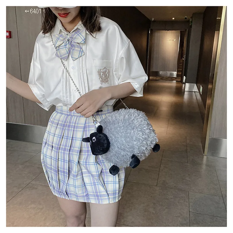 Cute cartoon shoulder bag female 2021 new personality doll Girl shoulder messenger bag Japanese student plush bag
Cute cartoon shoulder bag female 2021 new personality doll Girl shoulder messenger bag Japanese student plush bag