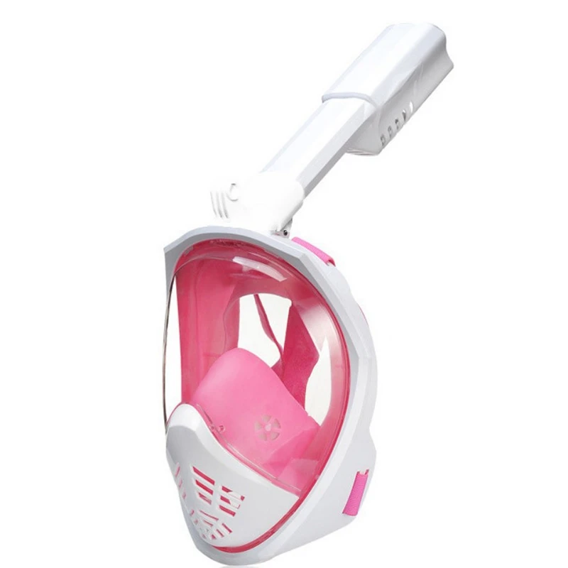New-Full Face Snorkel Mask Adult Snorkeling Mask 180° Panoramic with Detachable Camera Mount Swimming Training Diving
New-Full Face Snorkel Mask Adult Snorkeling Mask 180° Panoramic with Detachable Camera Mount Swimming Training Diving
