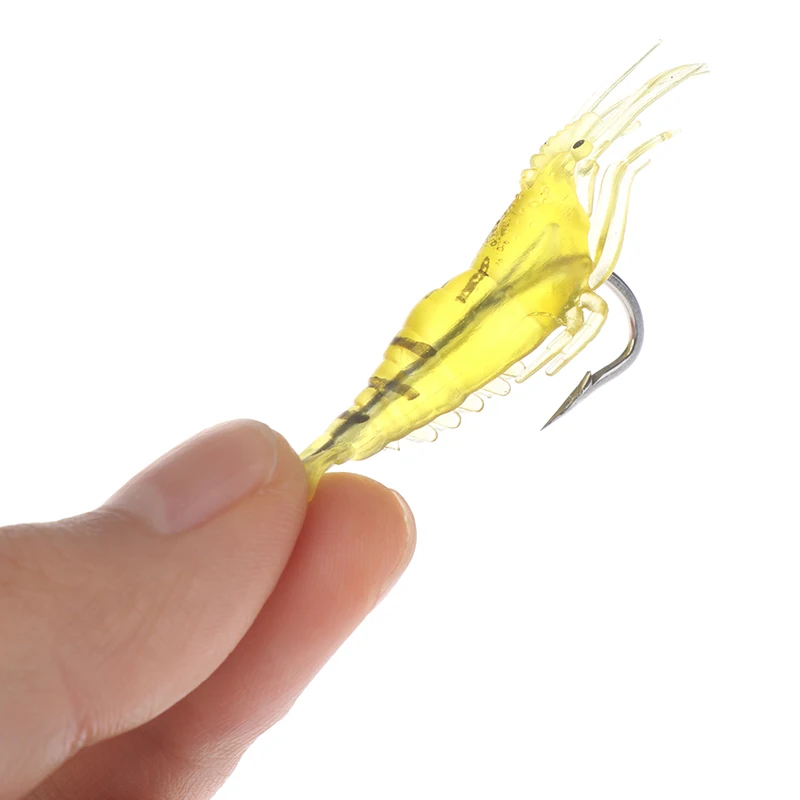 6pcs Soft Shrimp Bait Artificial Simulation Prawn Insect Lure Ultra Realistic Soft Faked Shrimp Fishing Tackle
6pcs Soft Shrimp Bait Artificial Simulation Prawn Insect Lure Ultra Realistic Soft Faked Shrimp Fishing Tackle