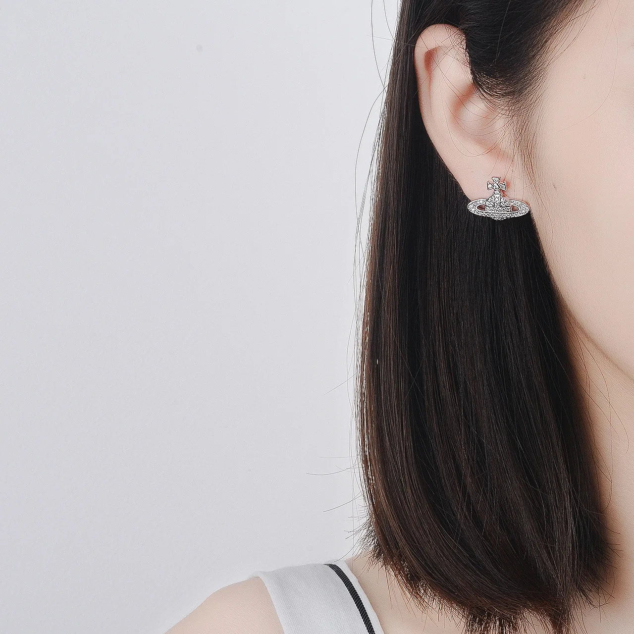 Planet Zircon Earrings for Women, 925 Silver Jewelry, Stud Earrings, Saturn, Trendy, Gorgeous, Statement Gift
Planet Zircon Earrings for Women, 925 Silver Jewelry, Stud Earrings, Saturn, Trendy, Gorgeous, Statement Gift