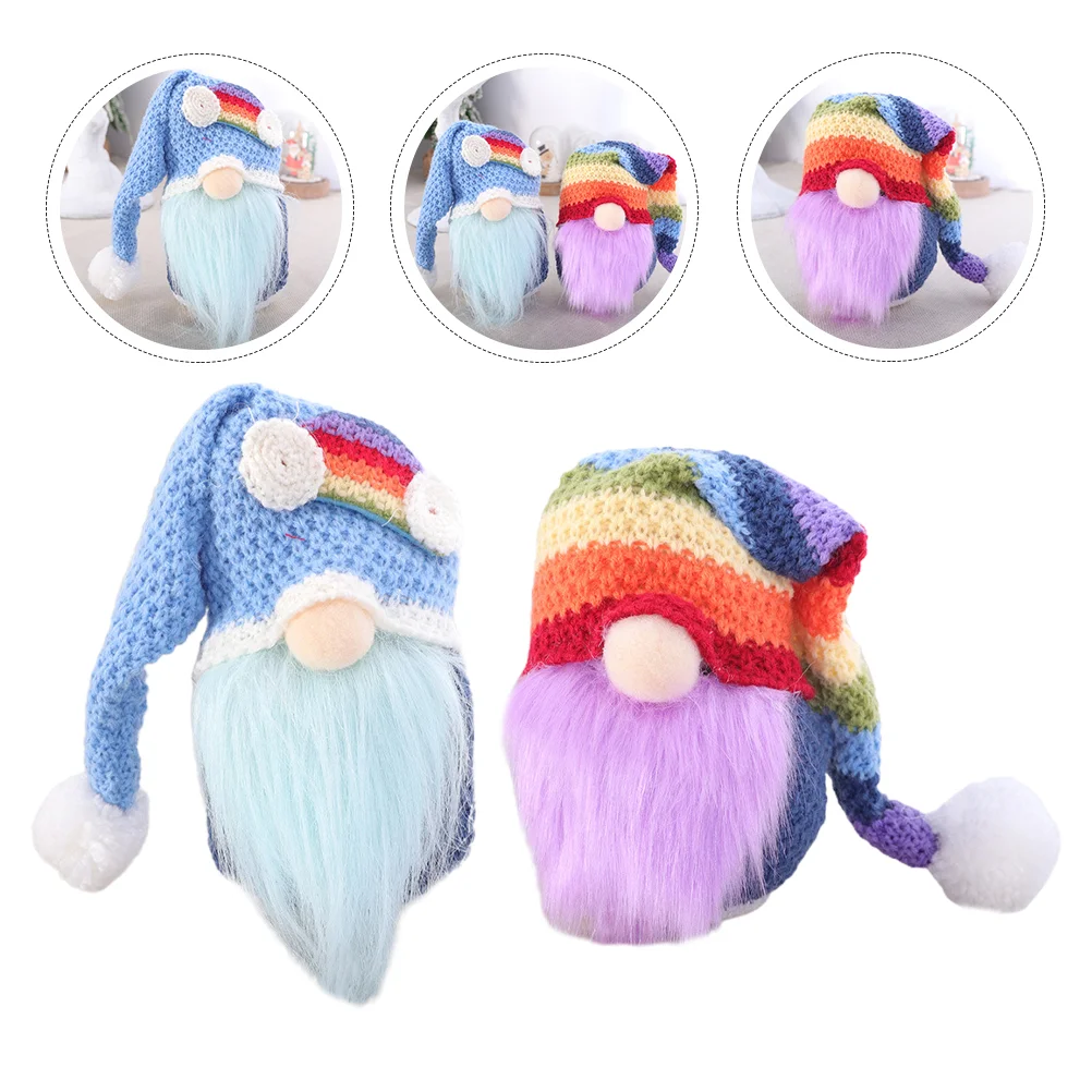 2 шт. забавная карликовая кукла Гоблин украшение вязаная шапка без лица кукла Декор
2 шт. забавная карликовая кукла Гоблин украшение вязаная шапка без лица кукла Декор