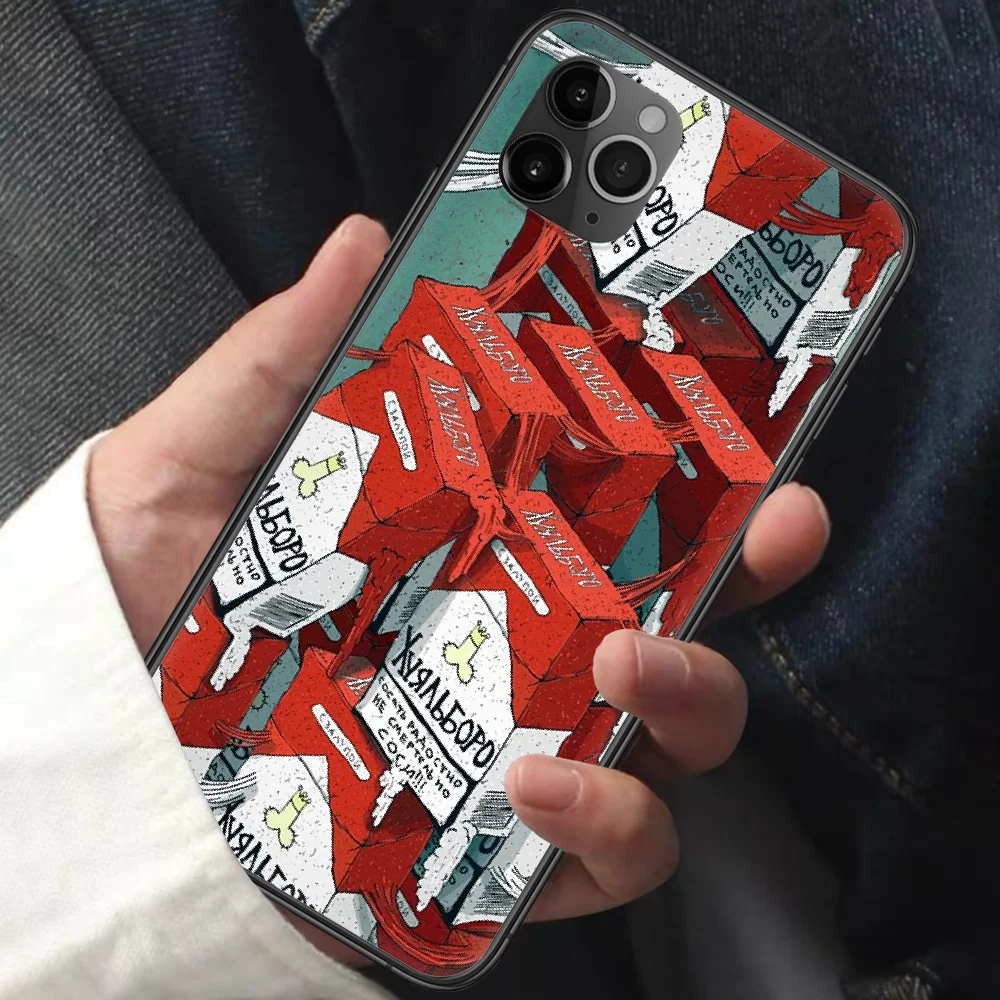 Cigarette Marlboros Smoke Phone Case For Iphone 11 12 Mini PRO XR X XS MAX 6 6s 7 8 Plus 5 5s SE 2020 black Etui Silicone
Cigarette Marlboros Smoke Phone Case For Iphone 11 12 Mini PRO XR X XS MAX 6 6s 7 8 Plus 5 5s SE 2020 black Etui Silicone