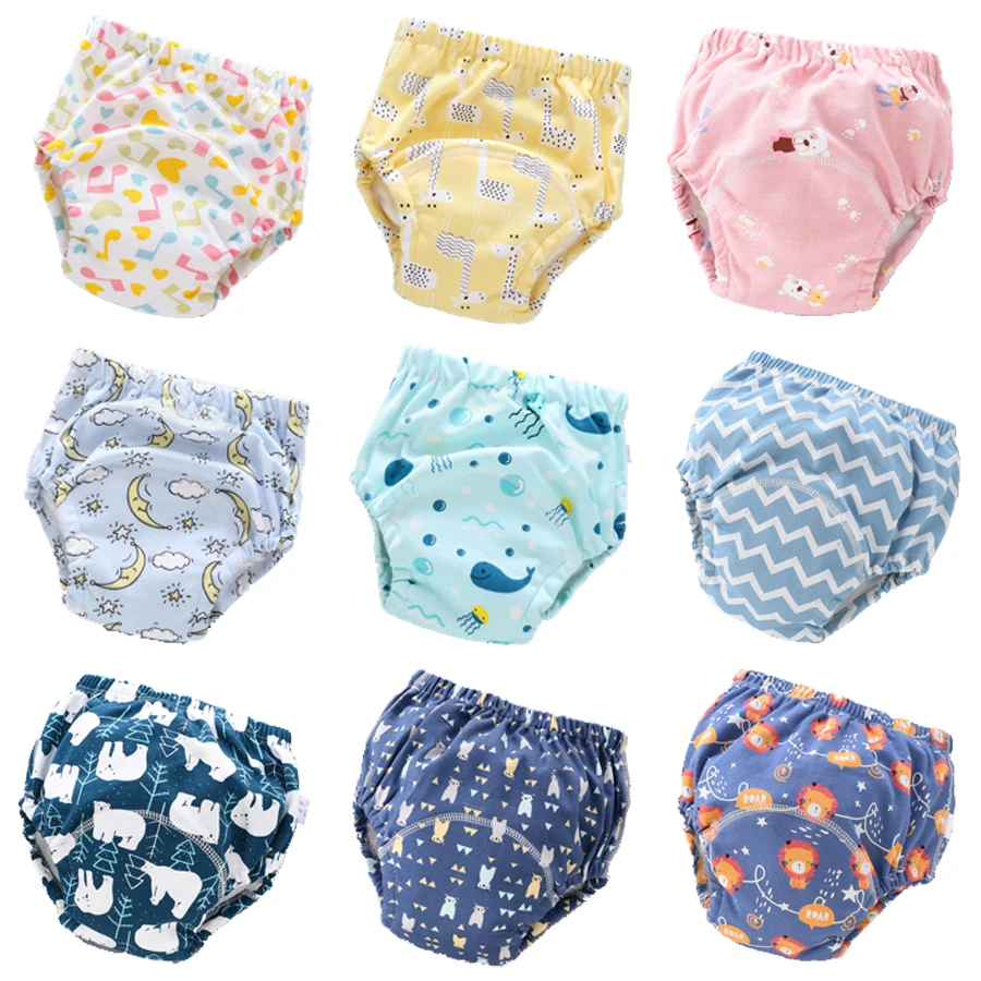 Baby Infant Toddler Waterproof Training Pants Cotton Changing Nappy Cloth Diaper Panties Reusable Washable 6 Layers Crotch
Baby Infant Toddler Waterproof Training Pants Cotton Changing Nappy Cloth Diaper Panties Reusable Washable 6 Layers Crotch