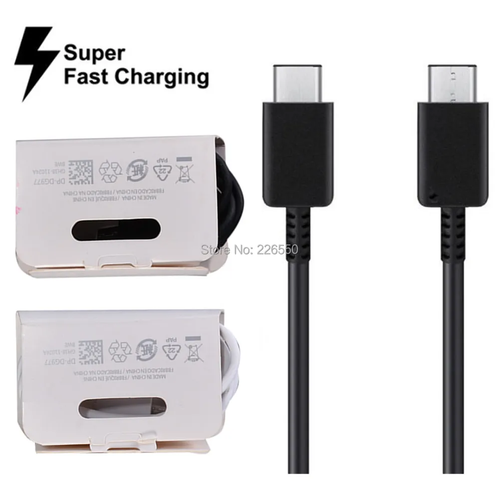 500 шт., кабель USB Type-C на Type-C для Samsun Note 10, поддержка PD QC3.0, быстрая зарядка для устройств Type-C
500 шт., кабель USB Type-C на Type-C для Samsun Note 10, поддержка PD QC3.0, быстрая зарядка для устройств Type-C