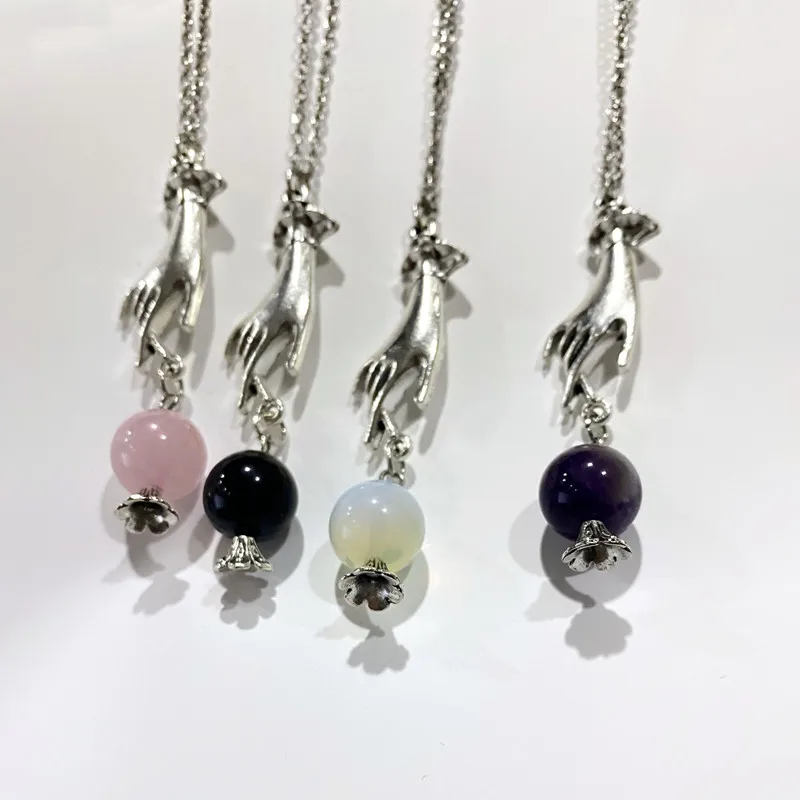 Natural Moonstone Crystal Ball Necklace, Palmistry, Witchcraft, Witch, Pagan, Gypsy, Magic, Fortune Teller, Gothic Jewelry
Natural Moonstone Crystal Ball Necklace, Palmistry, Witchcraft, Witch, Pagan, Gypsy, Magic, Fortune Teller, Gothic Jewelry