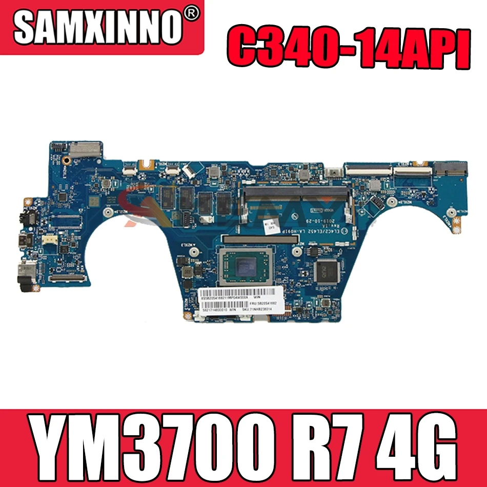 Для Lenovo IdeaPad C340-14API / FLEX-14API / S540-14API Материнская плата ноутбука LA-H091P YM3700 R7 4G FRU 5B20S41874 материнская плата
Для Lenovo IdeaPad C340-14API / FLEX-14API / S540-14API Материнская плата ноутбука LA-H091P YM3700 R7 4G FRU 5B20S41874 материнская плата
