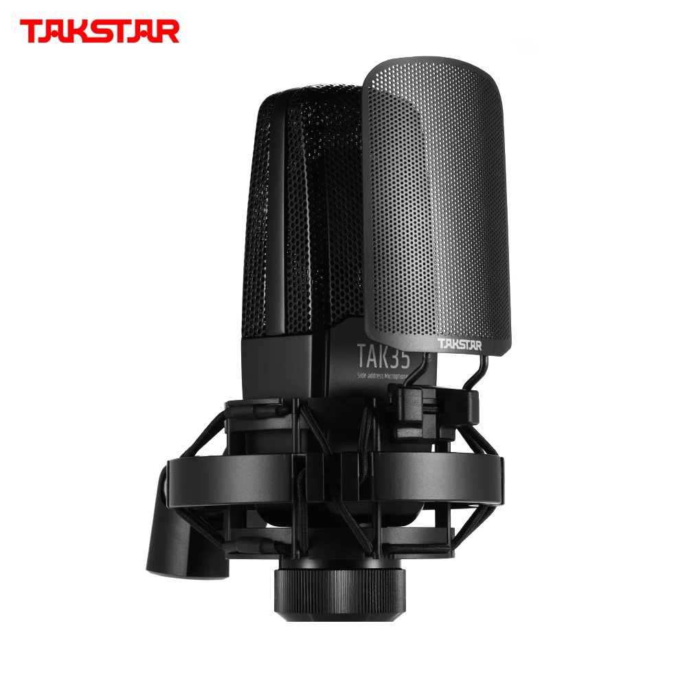 Профессиональный звукозаписывающий микрофон TAKSTAR TAK35 конденсаторный