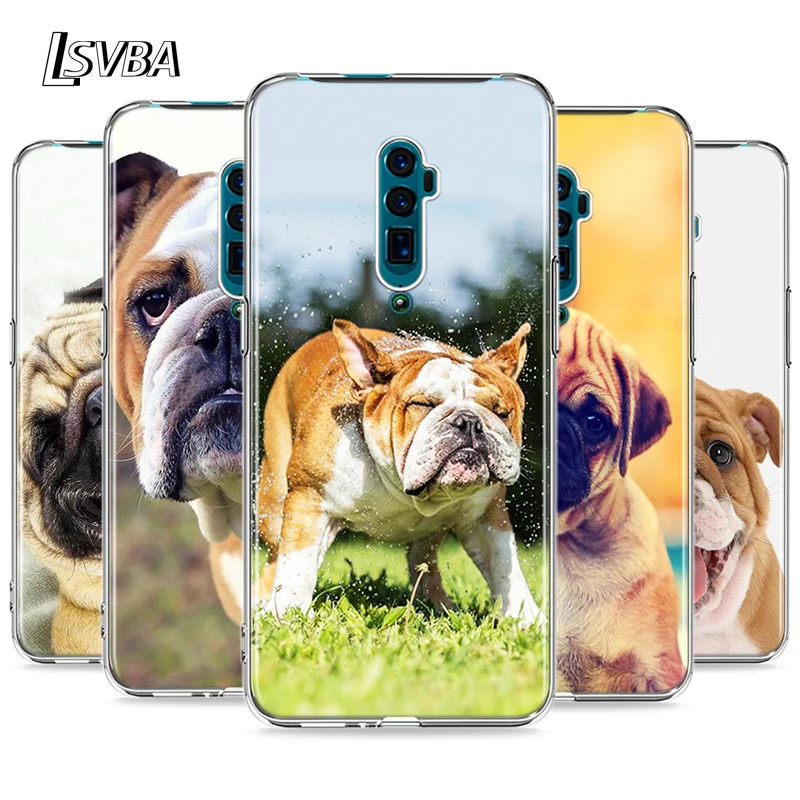 Чехол для OPPO Reno 4 3 Pro 10X Zoom 2 Z F ACE X2 5G Coque Pugs Dog Fashion for A5 A9 2020 чехол телефона | Мобильные