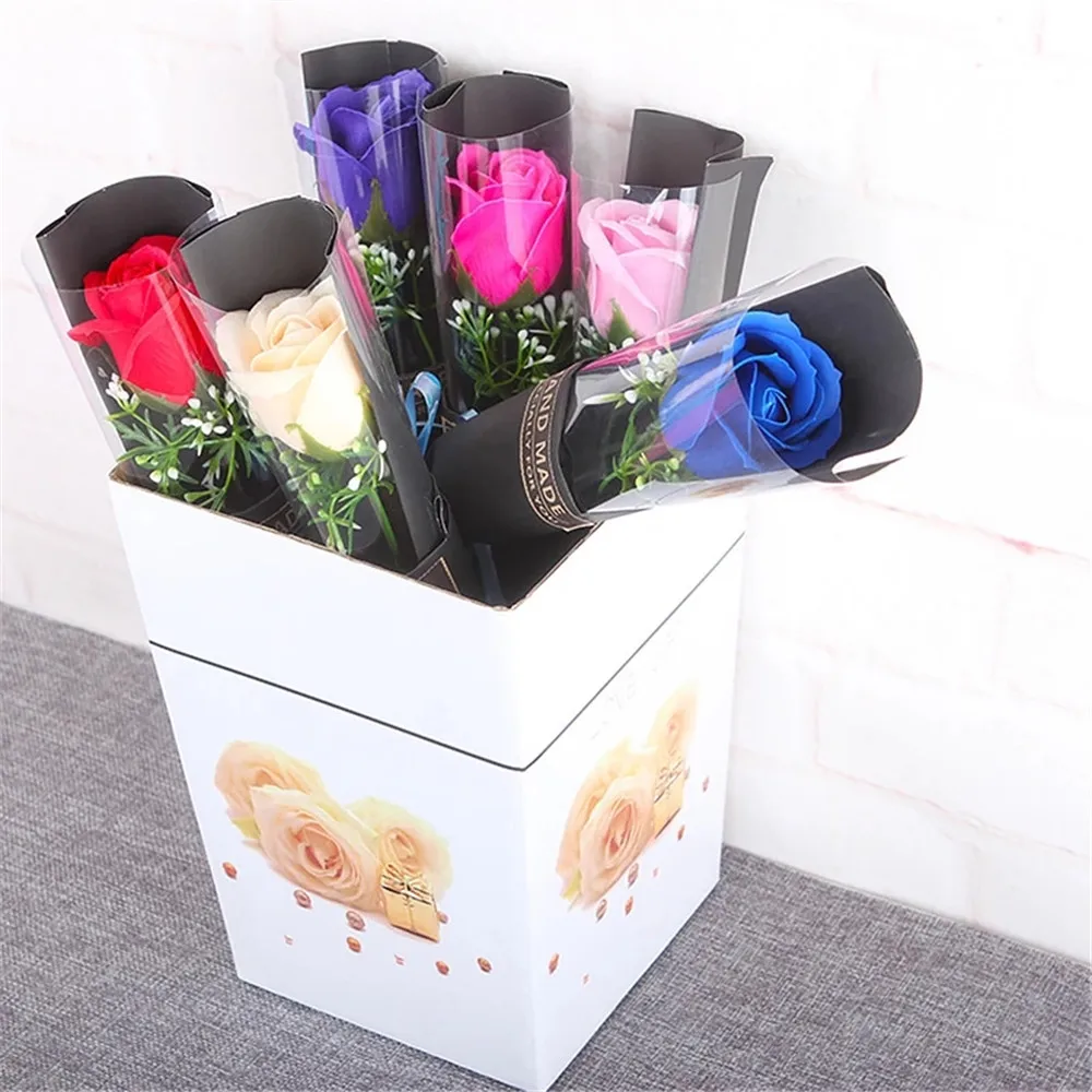 10 Pcs/lot Rose Artificial Flower Girl Friend Valentine's Day Gift Anniversary Flower Set Fake Rose Soap Flower Wedding Decor
10 Pcs/lot Rose Artificial Flower Girl Friend Valentine's Day Gift Anniversary Flower Set Fake Rose Soap Flower Wedding Decor