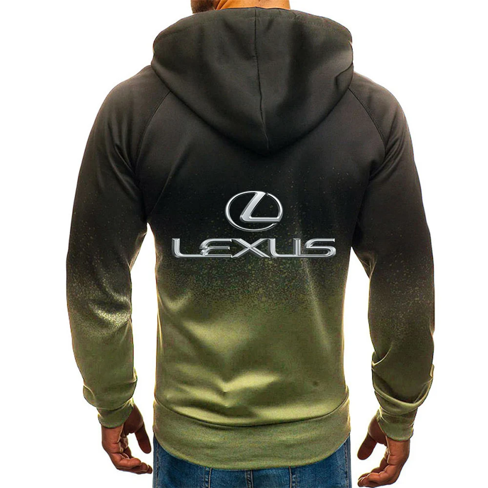 Unisex Lexus Spring Autumn Men's Print Hoodies Zipper jackets Man Sweatshirts Gradient Color Coats
Unisex Lexus Spring Autumn Men's Print Hoodies Zipper jackets Man Sweatshirts Gradient Color Coats