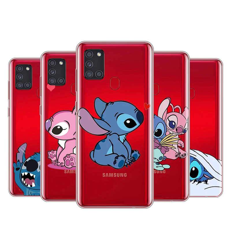 Super cute Stitch Phone Case For Samsung A73 A72 A71 A53 A52 A51 A42 A33 A32 A23 A22 A21S A13 A04 A03 5G Transparent Soft Cover
Super cute Stitch Phone Case For Samsung A73 A72 A71 A53 A52 A51 A42 A33 A32 A23 A22 A21S A13 A04 A03 5G Transparent Soft Cover
