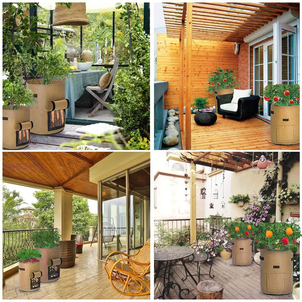 3 Sizes Plant Grow Bags Home Garden Potato Onion Greenhouse Vegetable Growing Bag Tools Pot Moisturizing Plant Jardin Vertical
3 Sizes Plant Grow Bags Home Garden Potato Onion Greenhouse Vegetable Growing Bag Tools Pot Moisturizing Plant Jardin Vertical