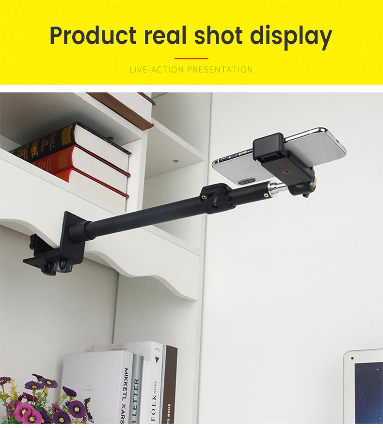 Universal Table Desk Clamp Mount With 1/4' Screw Tip For Camera Camcorder Dslr Multi Mount Ring Light Stand Desk Mount
Universal Table Desk Clamp Mount With 1/4' Screw Tip For Camera Camcorder Dslr Multi Mount Ring Light Stand Desk Mount