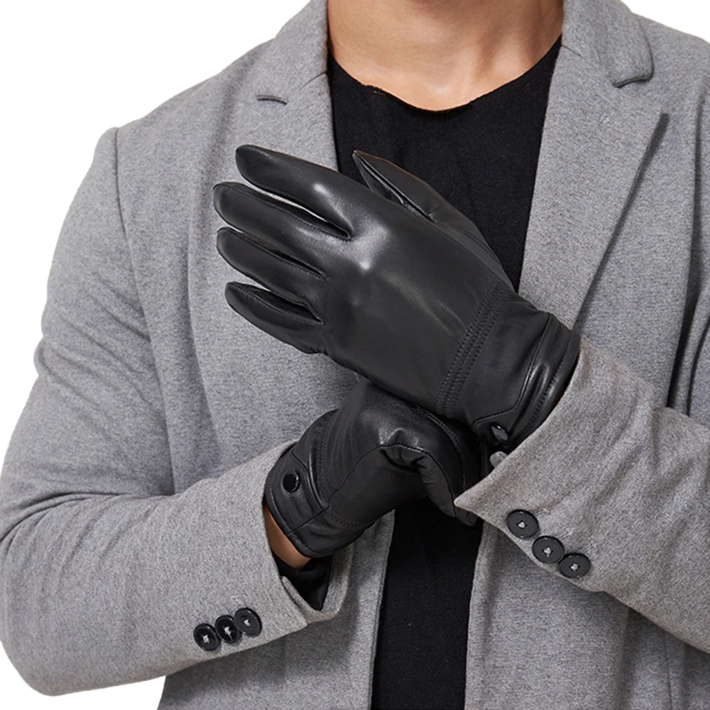Men Winter Gloves Water Resistant Sheepskin Leather Gloves Touchscreen Winter Gloves for Daily Use and Outdoor Activities
Men Winter Gloves Water Resistant Sheepskin Leather Gloves Touchscreen Winter Gloves for Daily Use and Outdoor Activities