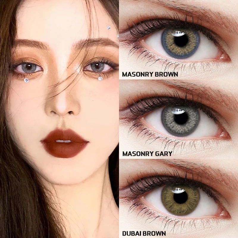 Ovolook 1pair(2pcs) big Cosplay Devil Makeup Small demo Contact Lenses For Eyes Blue Green Red Color Lens Eyes Contacts brown
Ovolook 1pair(2pcs) big Cosplay Devil Makeup Small demo Contact Lenses For Eyes Blue Green Red Color Lens Eyes Contacts brown
