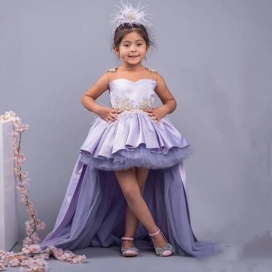 Custom flower girl dress high low feather lace kids dresses for girls clothes christmas princess children clothes
Custom flower girl dress high low feather lace kids dresses for girls clothes christmas princess children clothes