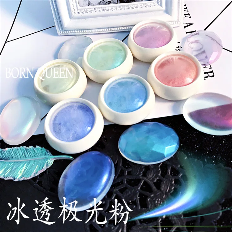 6colors ice transparent nude powder-aurora powder Net Red Aurora Powder Symphony Mermaid Mirror Magic Mirror Powder Nail Glitter
6colors ice transparent nude powder-aurora powder Net Red Aurora Powder Symphony Mermaid Mirror Magic Mirror Powder Nail Glitter