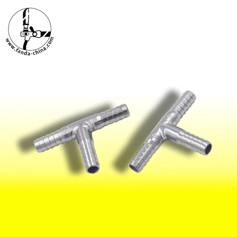 304 stainless steel T-type tee wine beer equipment accessories wine tube T-type connector FD-PJ-10
304 stainless steel T-type tee wine beer equipment accessories wine tube T-type connector FD-PJ-10