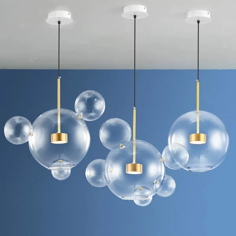 Modern Dining Room Led Pendant Light Clear Glass Globe Led Hanging Lamp Micky Led Pendant Lamp Copper Lighting Lustre Lamparas
Modern Dining Room Led Pendant Light Clear Glass Globe Led Hanging Lamp Micky Led Pendant Lamp Copper Lighting Lustre Lamparas