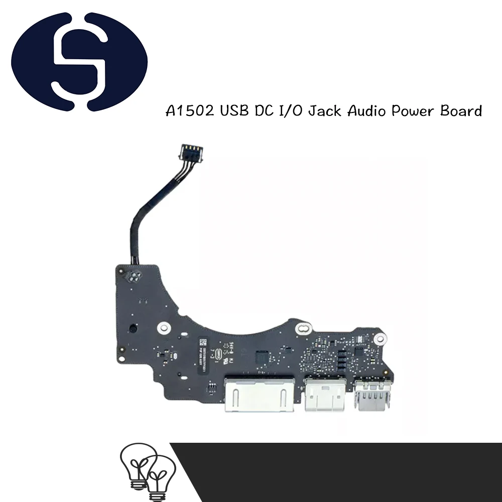 For Macbook Pro Retina 13" A1502 USB DC I/O Jack Audio Power Board 820-00012-A Fits 2015 Year
For Macbook Pro Retina 13" A1502 USB DC I/O Jack Audio Power Board 820-00012-A Fits 2015 Year