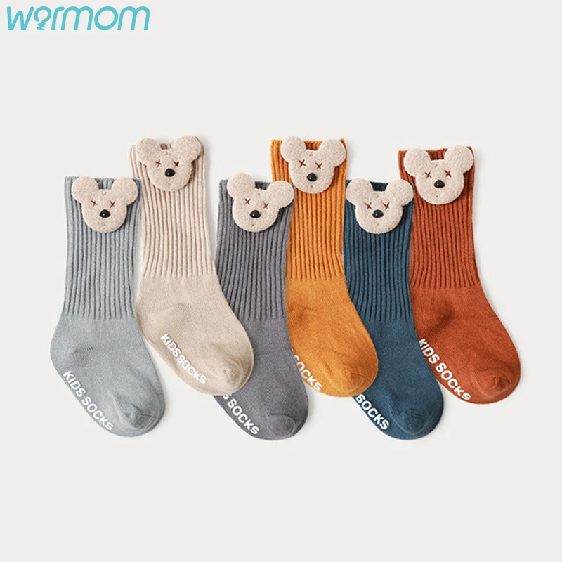 Warmom Autumn Winter Baby Newborn Cotton Vertical Lines Socks Boys and Girls Thick Floor Socks Toddler Anti slip Warm Socks
Warmom Autumn Winter Baby Newborn Cotton Vertical Lines Socks Boys and Girls Thick Floor Socks Toddler Anti slip Warm Socks