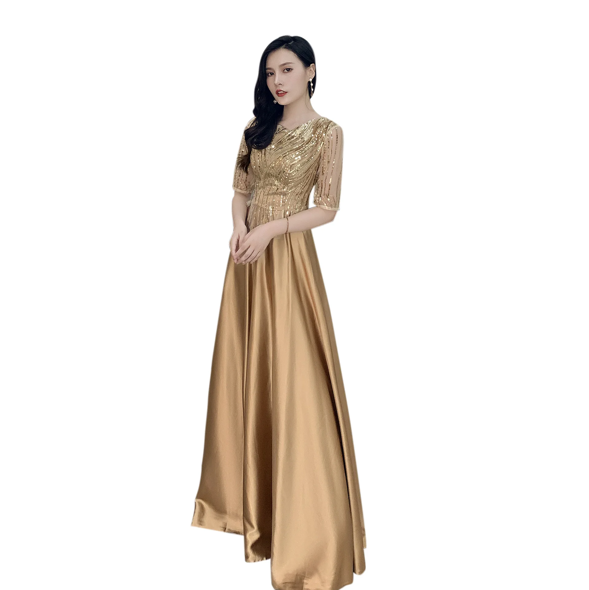2021 Autumn Women Spaghetti Strap Dress Sequins Long Satin Slip Party Dress Club Wear New Elegant Gold Silk Sexy Maxi Long Dress
2021 Autumn Women Spaghetti Strap Dress Sequins Long Satin Slip Party Dress Club Wear New Elegant Gold Silk Sexy Maxi Long Dress