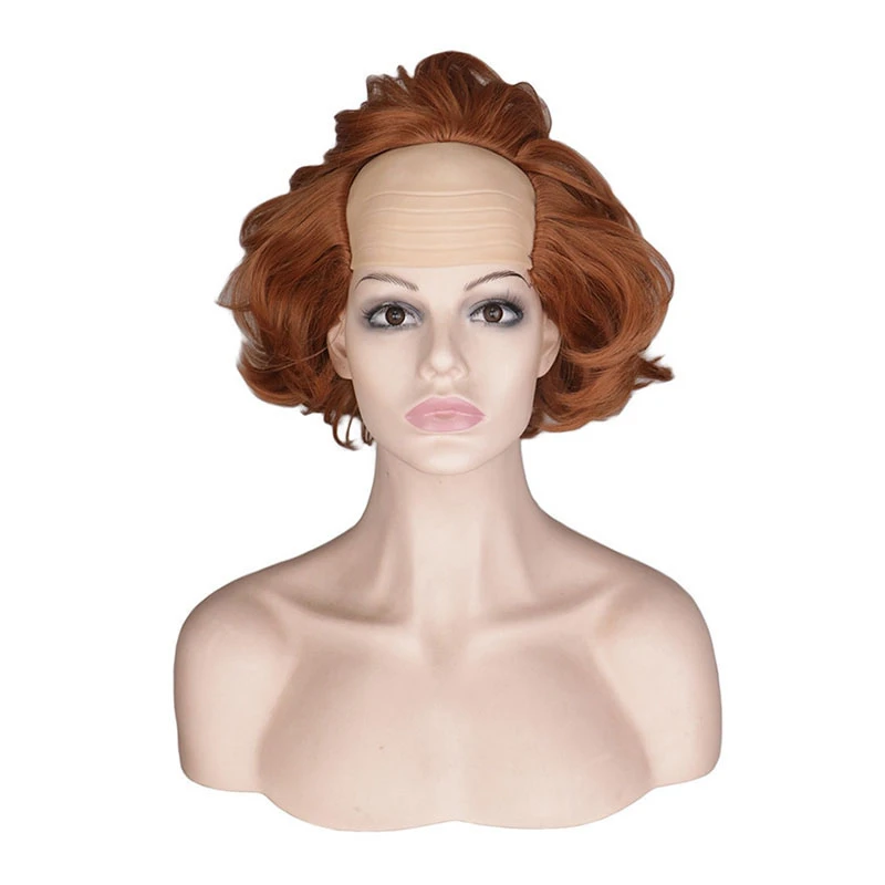 Joker Cosplay Movie Stephen King's It Pennywise Clown Orange Short Curly Synthetic Hair the Clown Pennywise Halloween Party Wigs
Joker Cosplay Movie Stephen King's It Pennywise Clown Orange Short Curly Synthetic Hair the Clown Pennywise Halloween Party Wigs