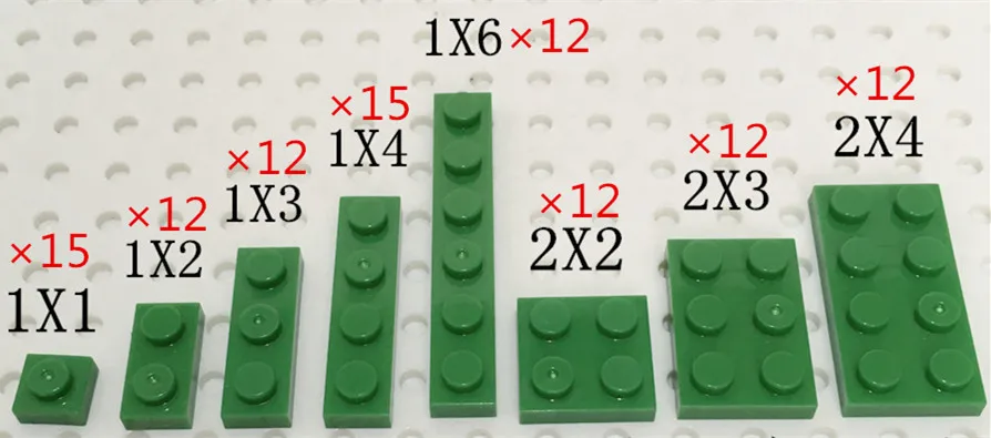 100pcs/lot Building Block thin bricks 8 size mixed 15 colors Compatible with brands Educational for Children
100pcs/lot Building Block thin bricks 8 size mixed 15 colors Compatible with brands Educational for Children