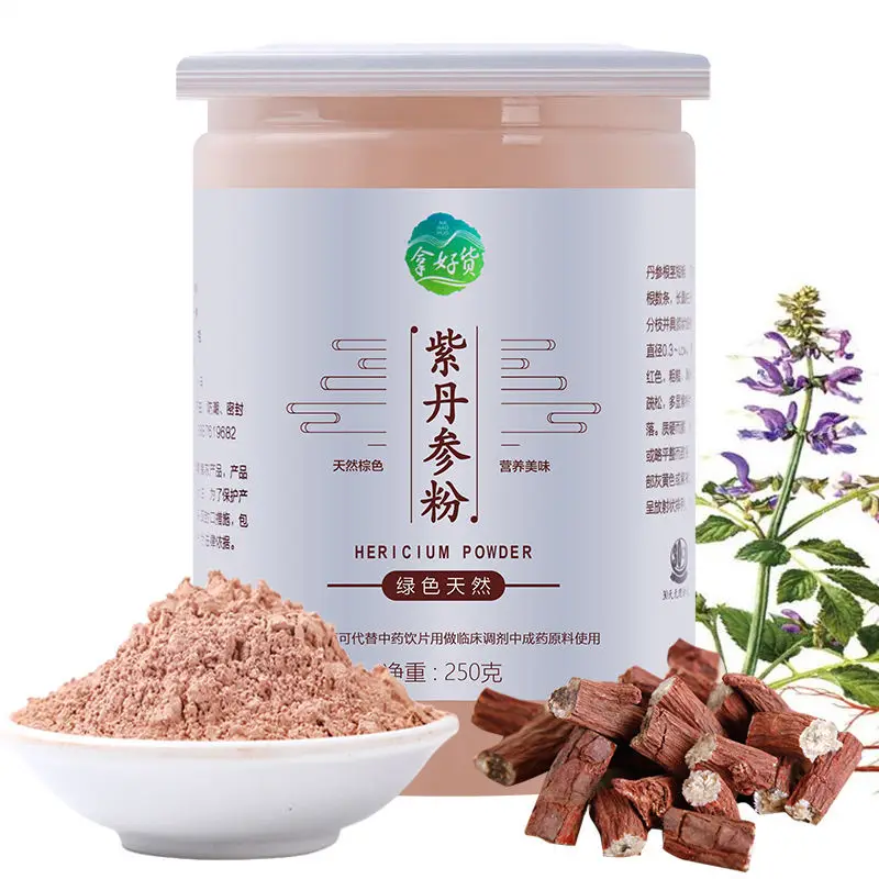 250g/Bottle Superfine Salvia Miltiorrhiza Powder Red Sage Root Dan Shen Radix
250g/Bottle Superfine Salvia Miltiorrhiza Powder Red Sage Root Dan Shen Radix