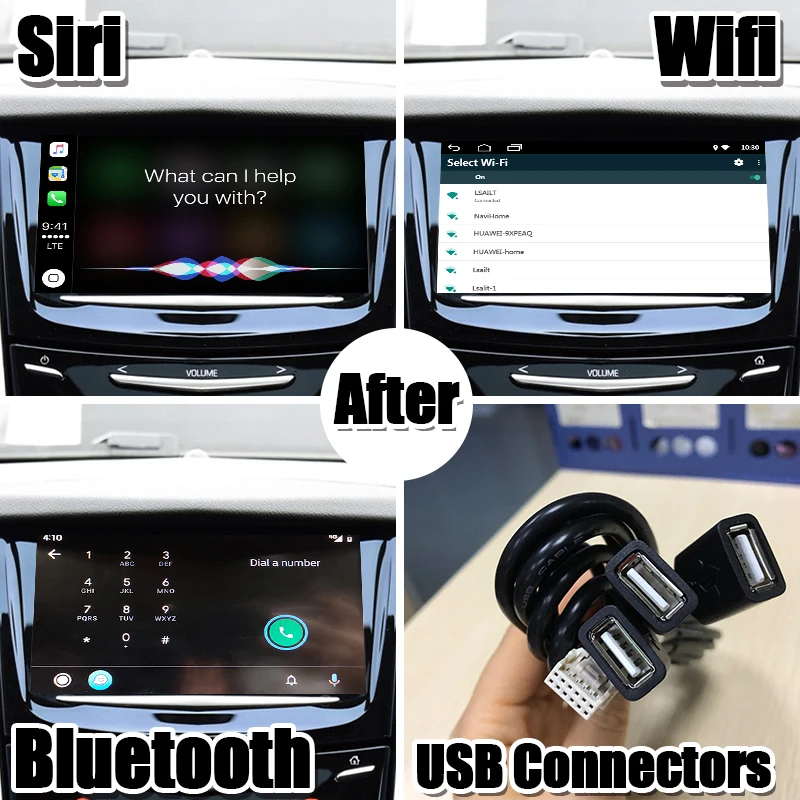 Wireless Apple CarPlay & Android Auto Interface for SRX ATS XTS XT5 CUE 2013-2020 with youtube , video input for adding cameras
Wireless Apple CarPlay & Android Auto Interface for SRX ATS XTS XT5 CUE 2013-2020 with youtube , video input for adding cameras