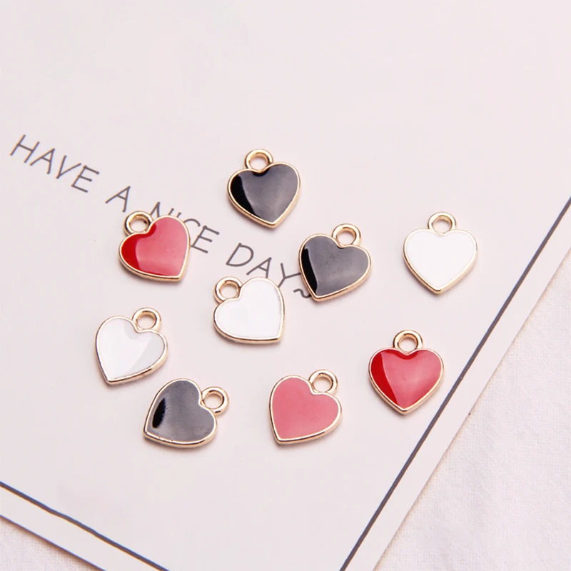 5pcs/lot Gold Plated Heart Pendant Charms Alloy Metal Beads DIY Bracelets Necklace Pendant Accessories Jewelry Making Finding
5pcs/lot Gold Plated Heart Pendant Charms Alloy Metal Beads DIY Bracelets Necklace Pendant Accessories Jewelry Making Finding
