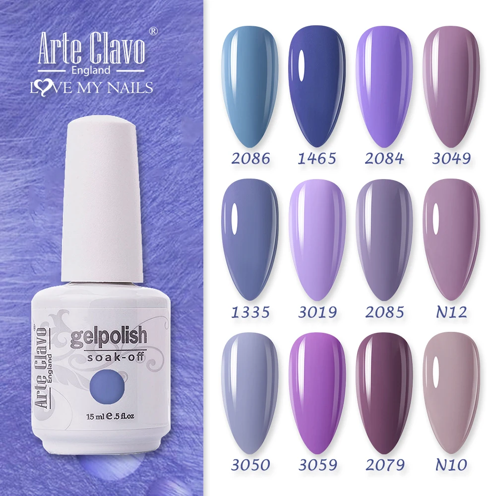 Arte Clavo 15ml Periwinkle Very Peri Gel Nail Polish 2022 Popular Color Hybrid Fresh Summer Nail Art UV Vernis Varnish Manicure
Arte Clavo 15ml Periwinkle Very Peri Gel Nail Polish 2022 Popular Color Hybrid Fresh Summer Nail Art UV Vernis Varnish Manicure