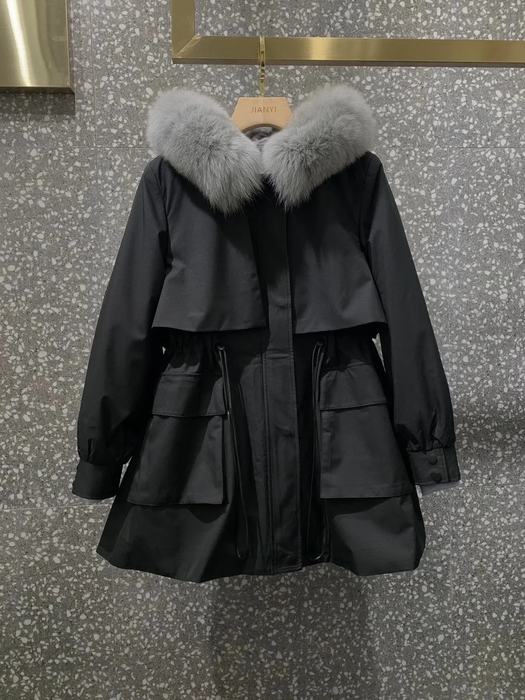 New Ladies 2021 High Quality Fashion Long Sleeve Hooded Collar Drawstring Trench Coat 1120
New Ladies 2021 High Quality Fashion Long Sleeve Hooded Collar Drawstring Trench Coat 1120