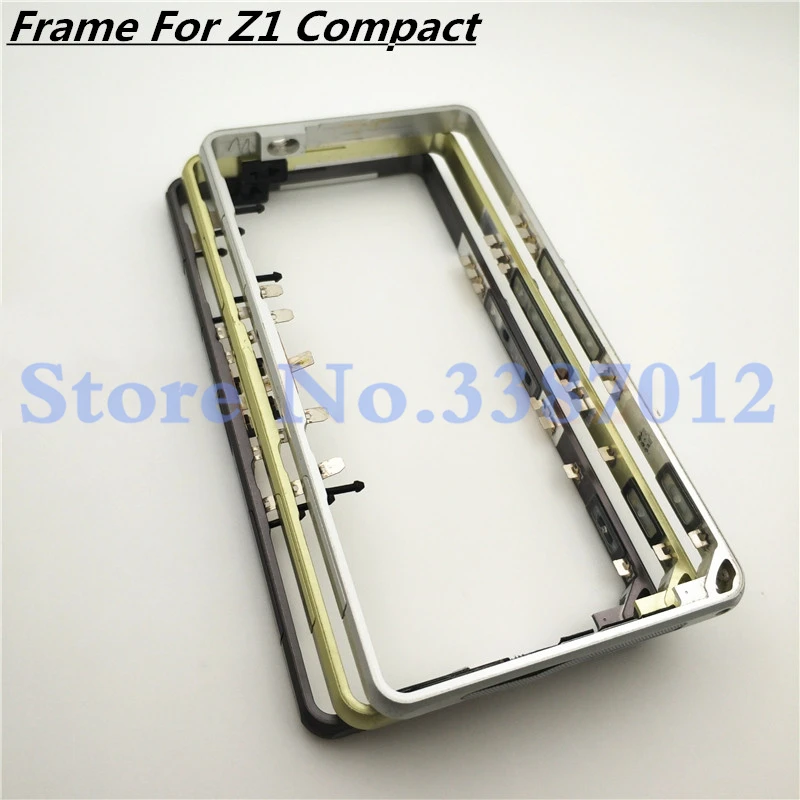 New Middle Frame Bezel Plate Metal Housing Cover + Dust Plug For Sony Xperia Z1 Compact Mini D5503 With Power Volume Button
New Middle Frame Bezel Plate Metal Housing Cover + Dust Plug For Sony Xperia Z1 Compact Mini D5503 With Power Volume Button