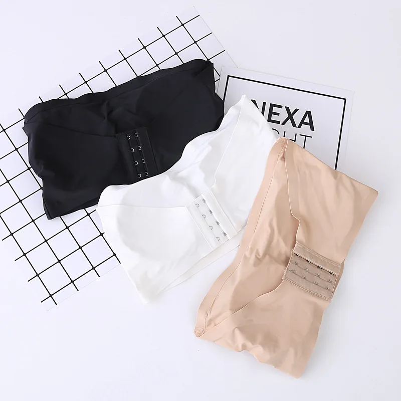 Ice Silk Seamless Sports Women's Vest-style All-in-one Invisible Comfortable Sexy Bra Gathers Big Breasts and Looks Small
Ice Silk Seamless Sports Women's Vest-style All-in-one Invisible Comfortable Sexy Bra Gathers Big Breasts and Looks Small