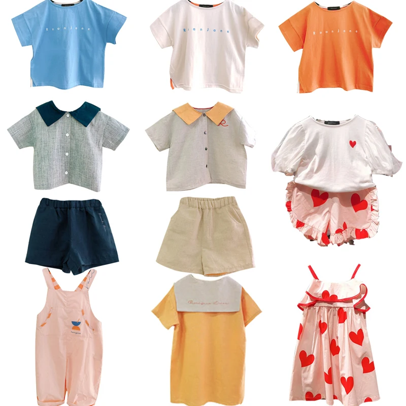 Kids T Shirts 2021 New Summer RJ Brand Boys Girls Cute Letter Short Sleeve T Shirts Baby Toddler Cotton Tops Tees Clothes
Kids T Shirts 2021 New Summer RJ Brand Boys Girls Cute Letter Short Sleeve T Shirts Baby Toddler Cotton Tops Tees Clothes