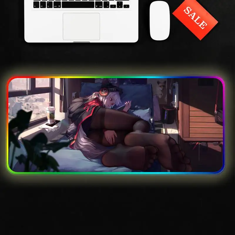 Большой игровой коврик для мыши в стиле аниме для девочек, RGB, компьютерный геймерский коврик для мыши, большой игровой резиновый нескользящ...
Большой игровой коврик для мыши в стиле аниме для девочек, RGB, компьютерный геймерский коврик для мыши, большой игровой резиновый нескользящ...