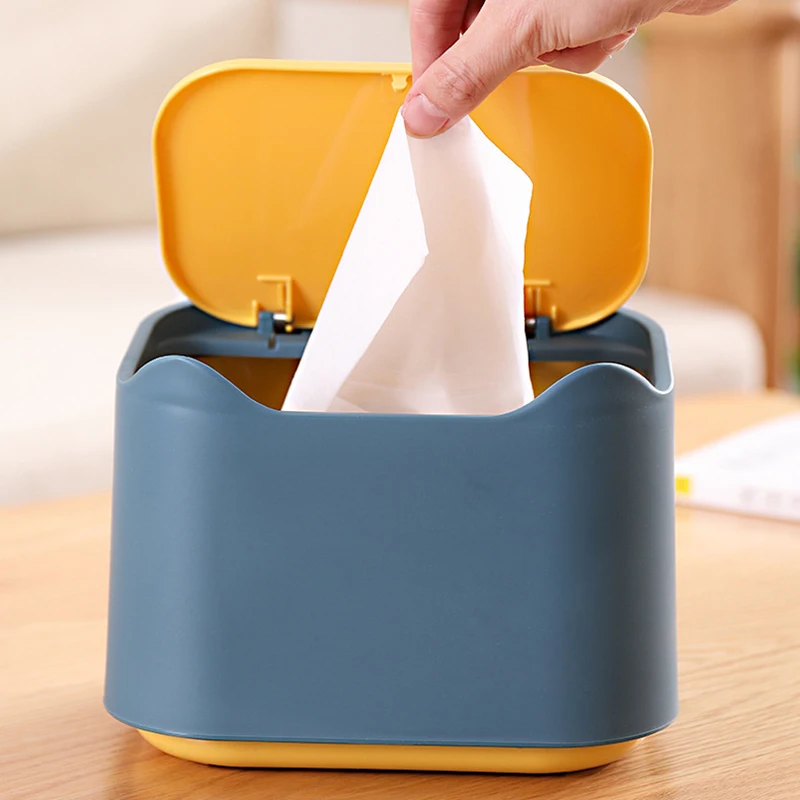 Desktop Trash Can Push-type Pop-up Mini Storage Bucket For Kitchen Office Living Room Desktop
Desktop Trash Can Push-type Pop-up Mini Storage Bucket For Kitchen Office Living Room Desktop