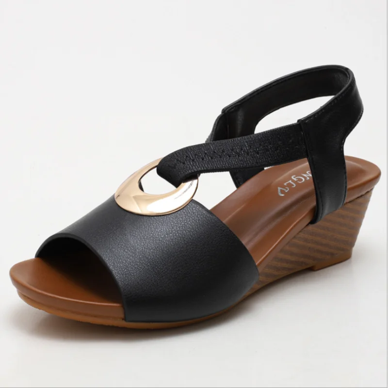 2021 Summer New Style European and American Comfortable Fashion All-match Casual Wedge Heel Platform Casual Sandals XM080
2021 Summer New Style European and American Comfortable Fashion All-match Casual Wedge Heel Platform Casual Sandals XM080